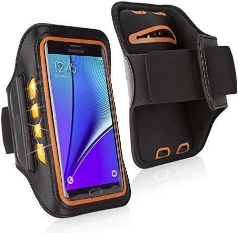 Samsung Galaxy J2 için BoxWave Kılıfı (BoxWave Kılıfı) - JogBrite Spor Kol Bandı, Yüksek Görünürlük güvenlik ışığı
