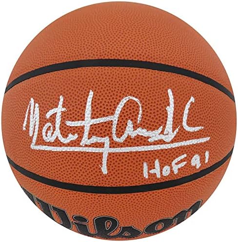 Nate 'Tiny' Archibald, Wilson İç/Dış Mekan NBA Basketbolunu HOF'91 ile İmzaladı - İmzalı Basketbollar