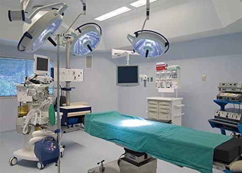 BELECO Hastane Zemin 7x5ft Kumaş Ameliyathane Zemin Doktor Cerrahi Anestezi Yatak Hasta Yatağı tıbbi ekipman Fotoğraf