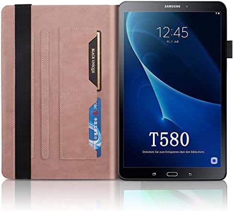Tablet Arka Kapak Samsung Galaxy Tab ile uyumlu Bir 10.1 SM-T580 / T585 PU Deri Kılıf Kapak Cüzdan Koruyucu Kapak