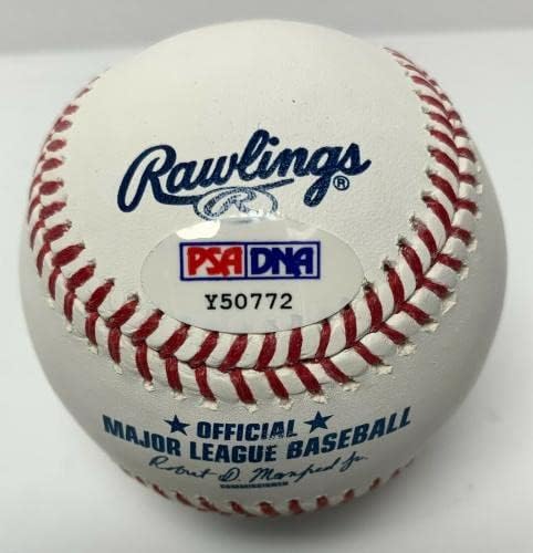 Matt Shoemaker, Major League Baseball MLB Sakaldan Korkma PSA Y50772 İmzalı Beyzbol Toplarını İmzaladı