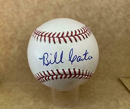 Bill Castro Yankees / brewers, Coa İmzalı Beyzbol Topları ile İmzalı ML Beyzbol İmzaladı