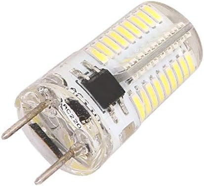 X-DREE 200 V-240 V LED Ampul Lamba Epistar 80SMD-3014 LED Kısılabilir G8 Beyaz (Bombilla LED 200 ν-240 ν Epistar