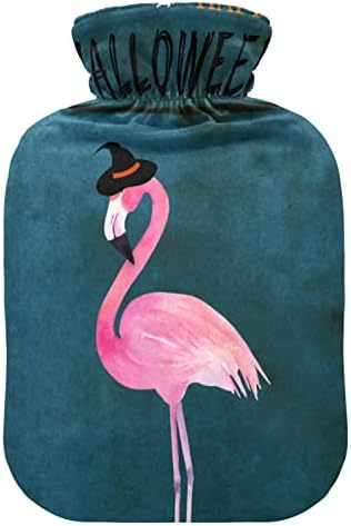 Kapaklı sıcak Su Şişeleri Flamingo Sıcak Su Torbası Ağrı kesici, Adet Krampları, sıcak su yatağı İsıtıcı 2 Litre