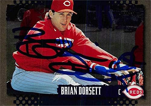 İmza Deposu 637595 Brian Dorsett İmzalı Beyzbol Kartı - Cincinnati Reds 1995 Skor Altına Hücum-No. 252