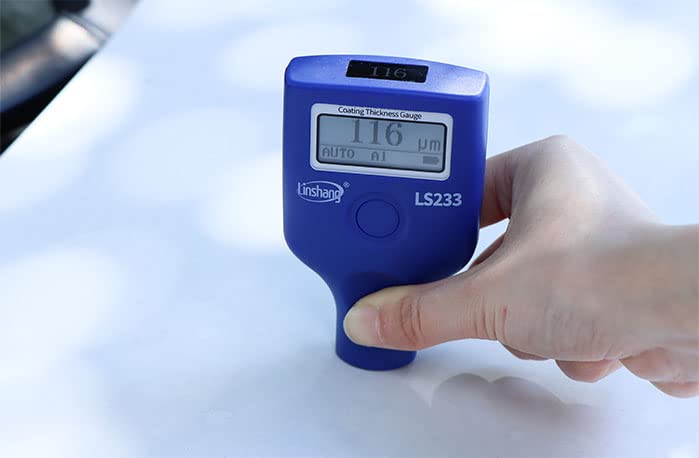 Boya Ölçer Kaplama kalınlık ölçer LS233 Çift OLED Boyama için Düşük Sıcaklığa Dayanıklı