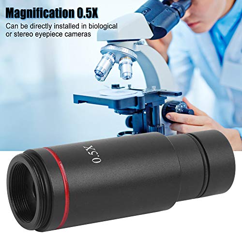Mikroskop Kamera için Dayanıklı Kamera C‑Montaj Adaptörü Kararlı 0.5 X