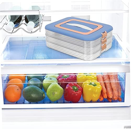 Cabilock 2 adet Can Organizatör için Buzdolabı Temizle Organizatör kutusu konteynerler için Buzdolabı Dondurucu Konteynerler