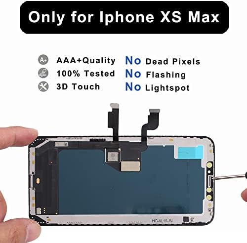 CCXSY OLED yedek parça ekran iPhone Xs için Max, 3D Dokunmatik 6.5 İnç ekran digitizer Tam Meclisi Model A1921/A2101/A2102/A2103