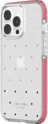Kate Spade New York Koruyucu Hardshell iPhone için kılıf 13-Pin Nokta Ombre Pembe / Açık (Pin Nokta Ombre / Açık)